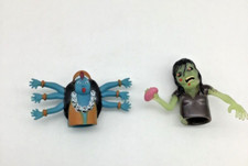 ACC Finger Puppets Set Of 2 Hindus Kali Doll 1999 Zombie Glow In The Dark