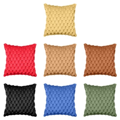 3D Soft Plushes Pineapple Turtles Pattern Fabric Pillow Slip Soft Furs