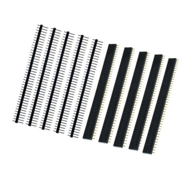 5Pair Male & Female 40pin 2.54mm Header Socket Row Strip PCB Connector Cool #W4