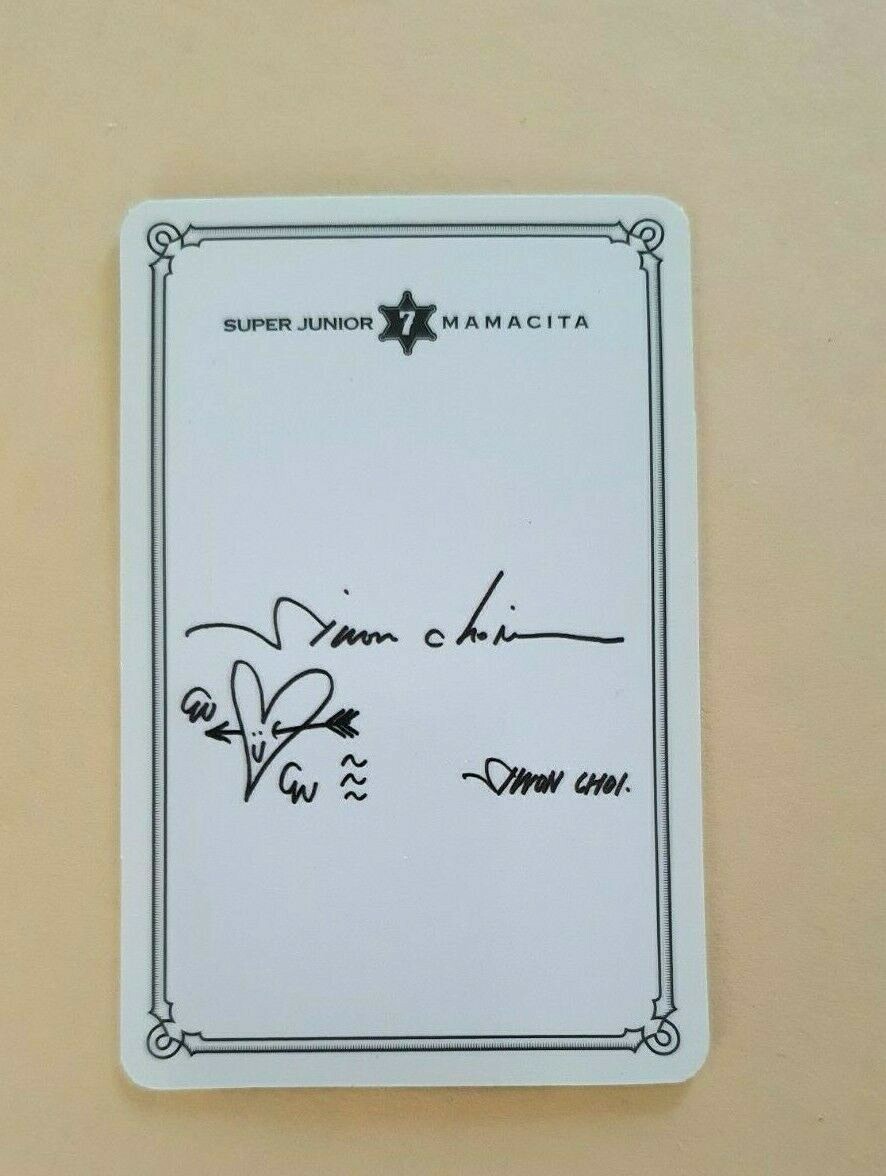 SUPER JUNIOR SJ MAMACITA AYAYA Official Photo Card Photocard | eBay