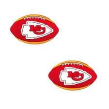 NFL Kansas City Chiefs Football Team For Crocs Shoe Charms Jibbitz - 2 pieces
