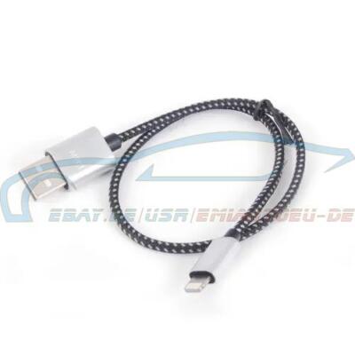 Genuine BMW 61122458607 - Adapter Cable for Apple iPhone/iPod LIGHTNING