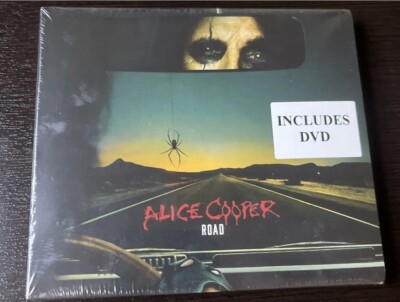 ALICE COOPER *  ROAD  * NEW SEALED CD & DVD! 8/25/23 RELEASE! READY TO SHIP!
