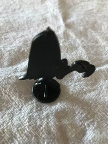 1965 Green Ghost Board Game Part-Vulture Pawn-Good Condition By Transogram!