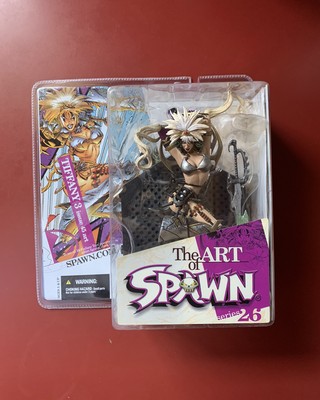 Spawn Series 26 The Art Of Spawn - TIFFANY 3 issue 45 art (McFarlane