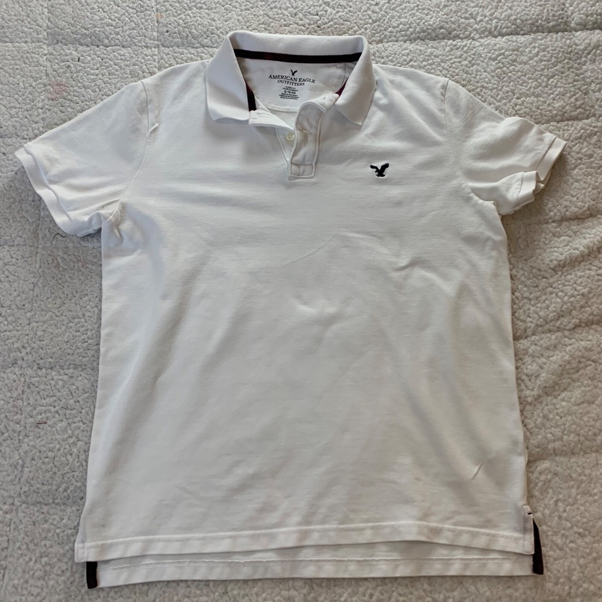 white american eagle polo