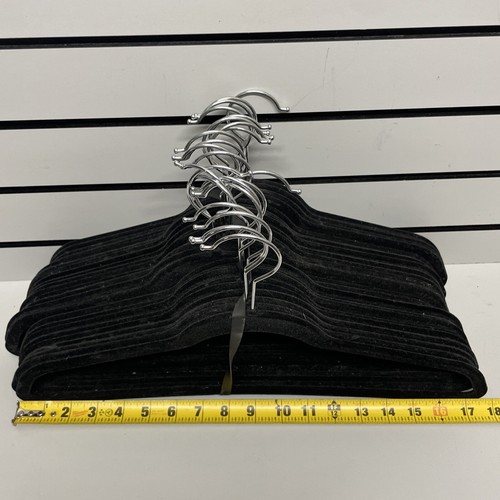 24 Velvet Hangers Clothes Heavy Duty Non Slip Hangers packs - Picture 6 of 6