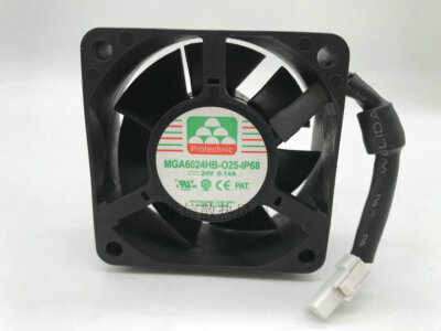 protechnic MGA6024HB-O25-IP68 24V0.14A 6CM 6025 waterproof cooling fan