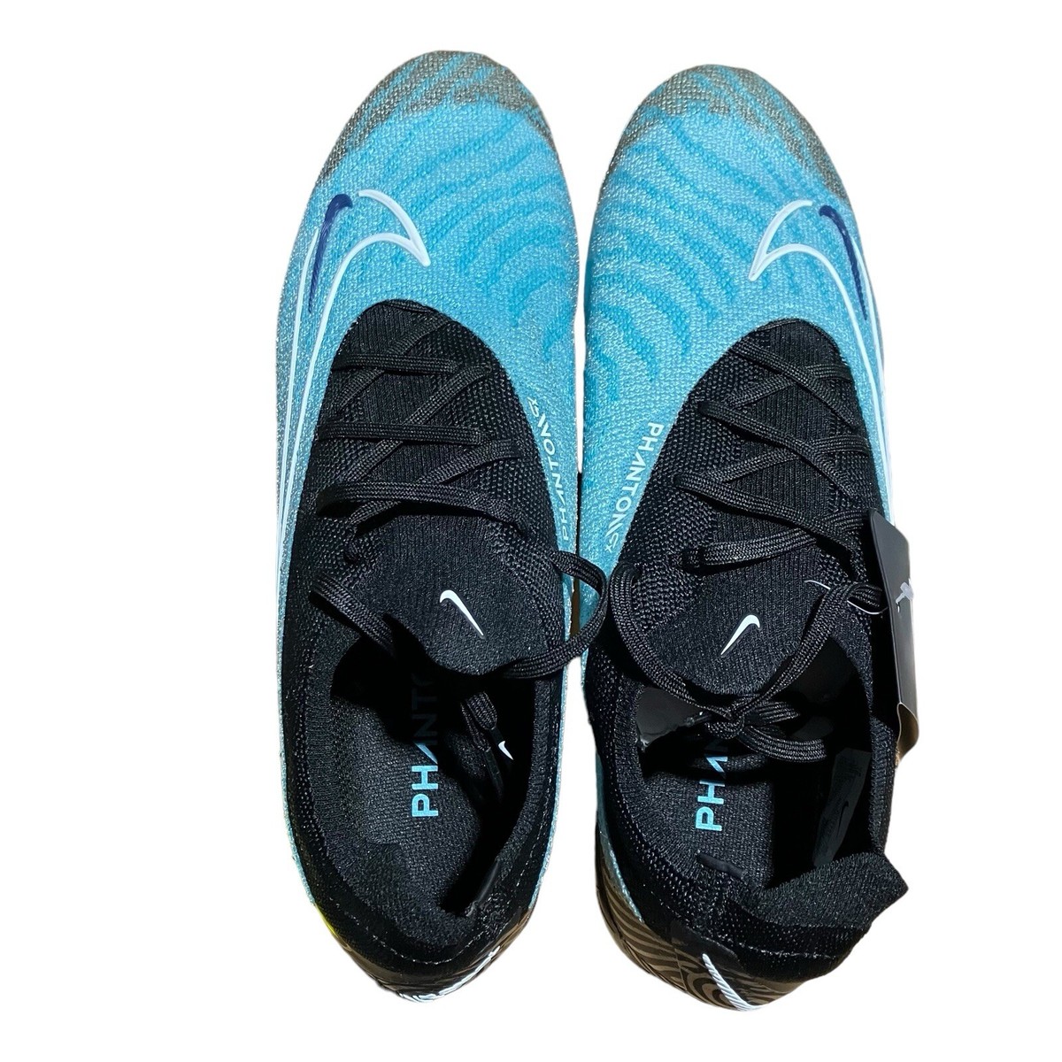 Nike Phantom GX Elite Mens 10 Blue Gripknit FG Soccer DC9968  display picture 3