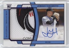 2020 Panini National Treasures FOTL Purple 3/7 Jordan Yamamoto #181 Auto 13u1