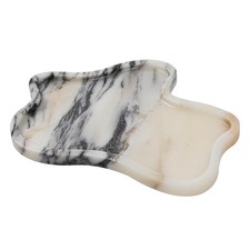 Marble Tray, Marble Vanity Tray 10.8" x 8", Bathroom, Decor for Trinket Perfu...