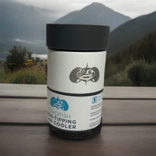 Toadfish Insulated Stainless Steel Non-Tipping Can Cooler white [bin2]