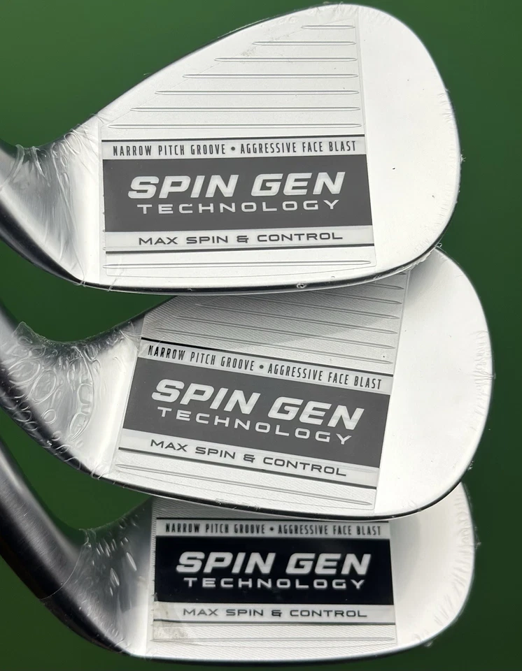 Callaway Opus Chrome Wedge Set LEFT Hand 50-10*, 54-12*, 58-10* Steel LH NEW - Image 2 of 4