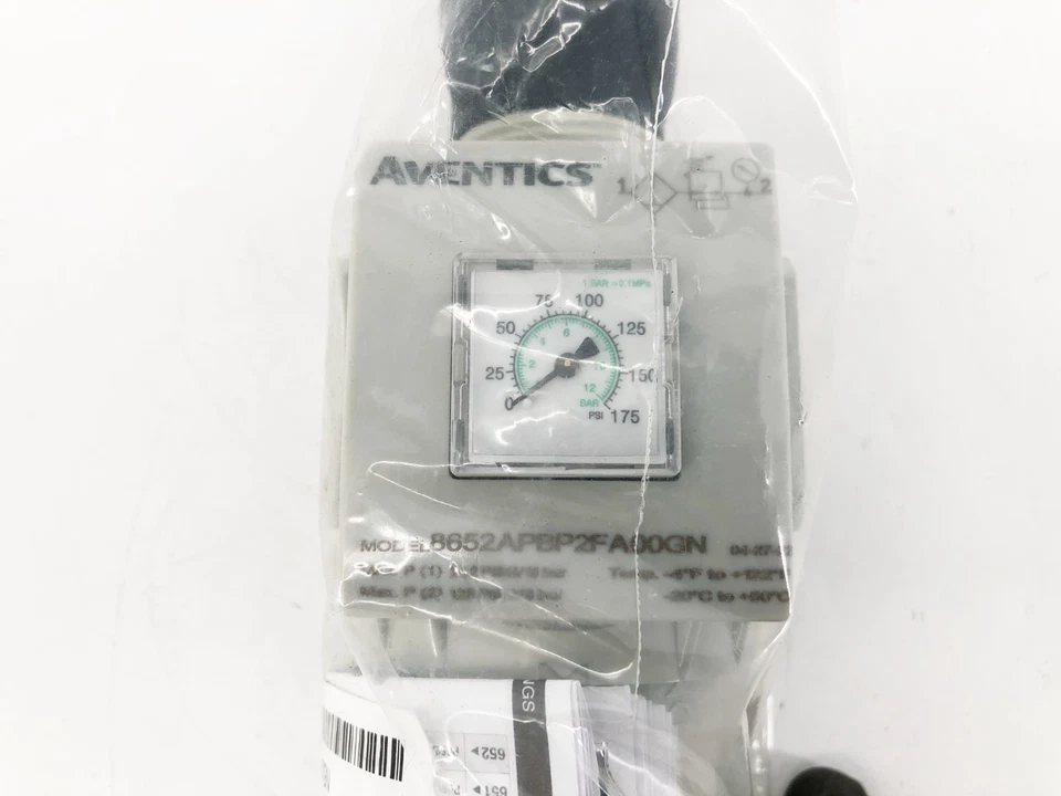 New Aventics 8652APBP2FA00GN Particulate Filter 5 Micron 1/4" NPTF232psig - Image 2 of 4