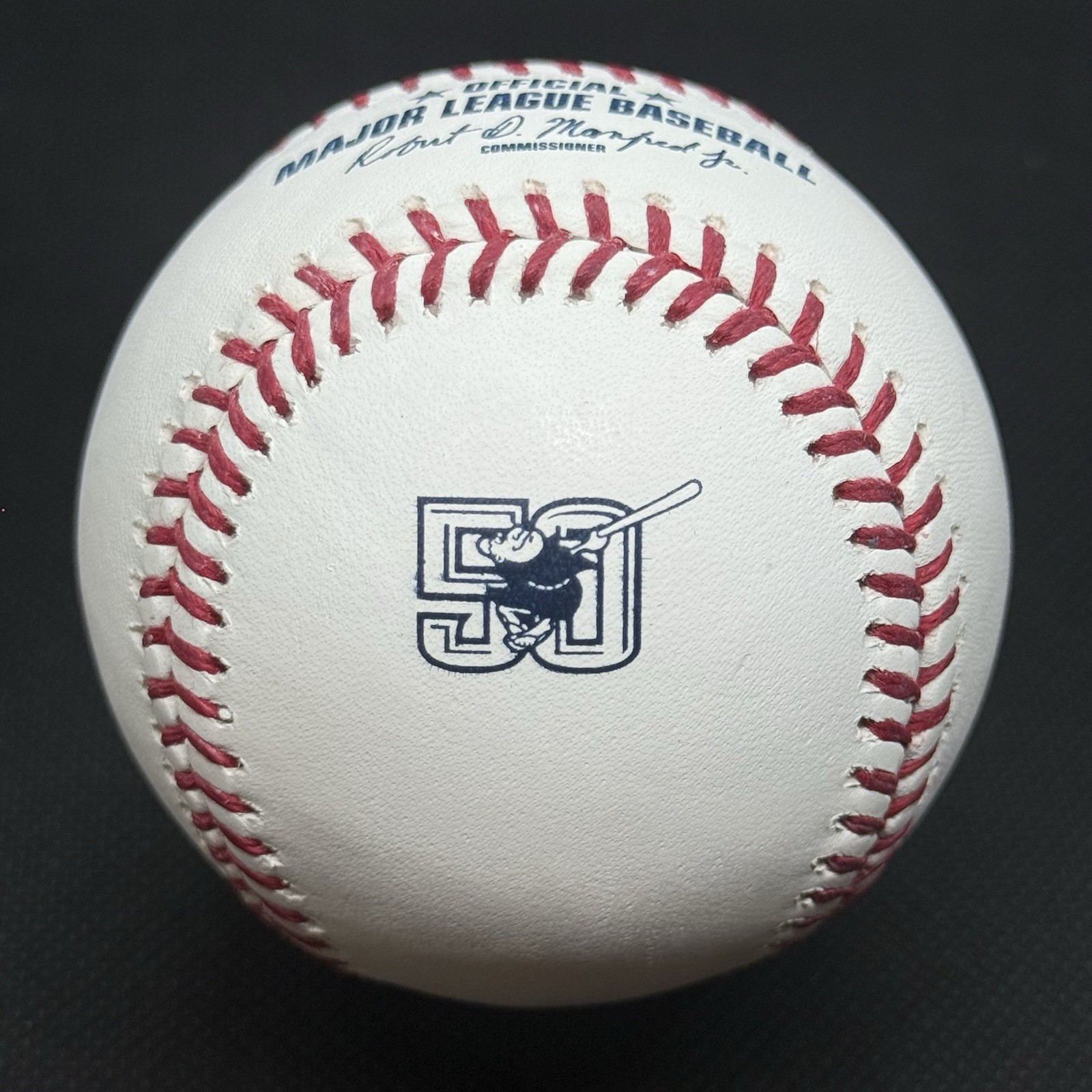 San Diego Padres 50th Anniversary Rawlings Official Logo Baseball Commemorative