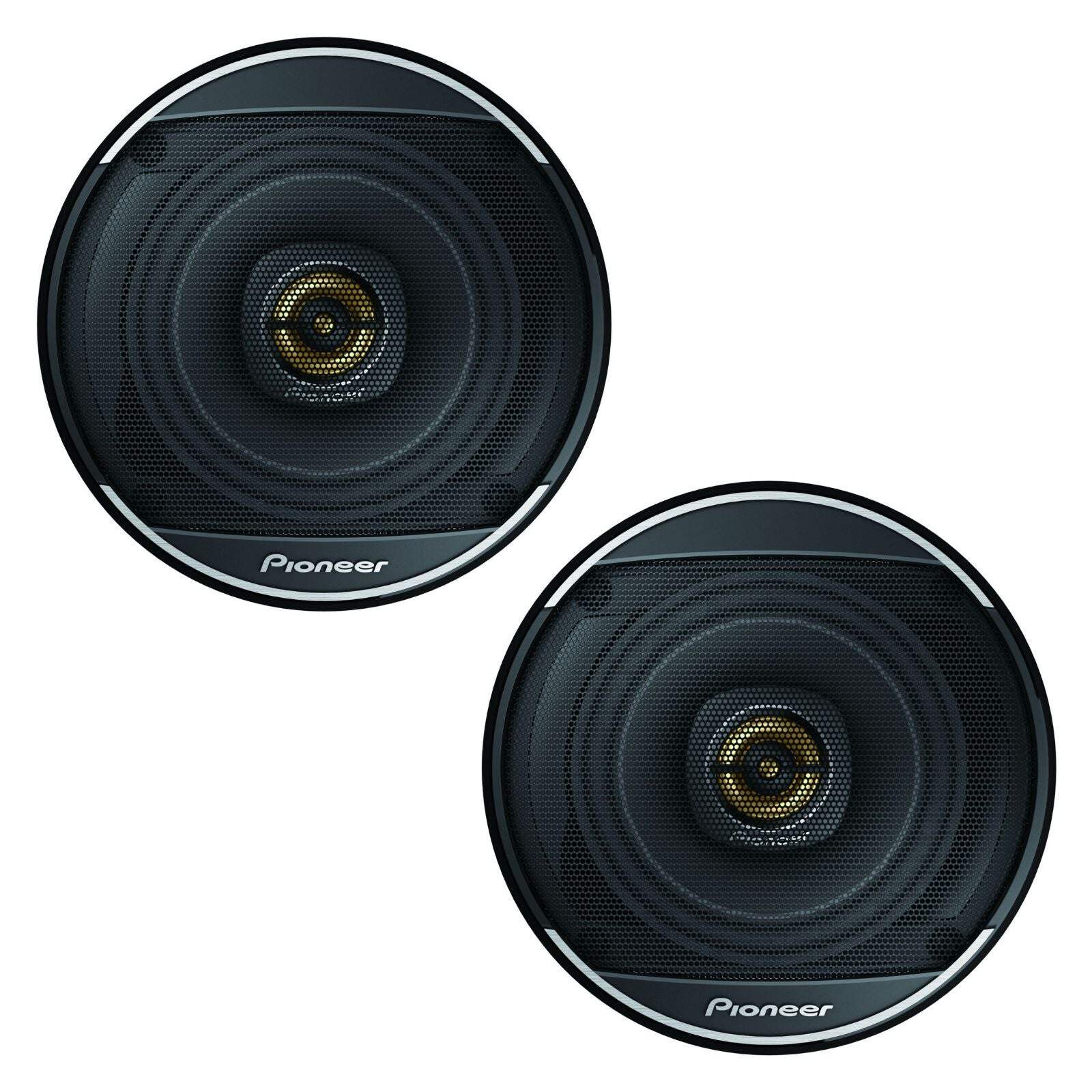 Pioneer TS-A1081F 4 Inch 2 Way Coaxial Speakers with Grills 50w RMS Pair
