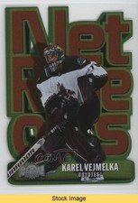2023-24 Skybox Metal Universe Net-rageous Karel Vejmelka #18NR READ 1s2y