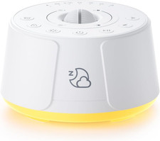Sound Machine White Noise Machine - 30 Soothing Sounds, 10 Colors Night Light,