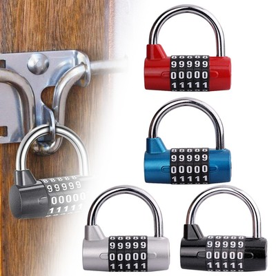 Lock Digit Combination Padlock For Computer Bag For Travel Case