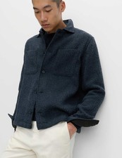 Marks & Spencer Mens Navy Mix Basic Jacket - M&S