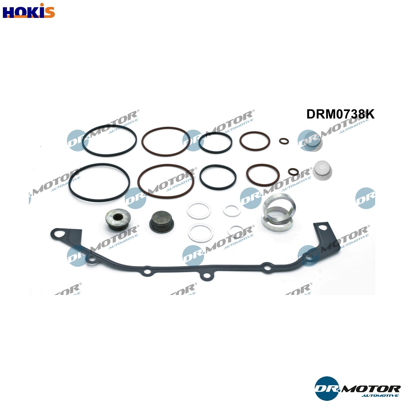 Timing drive seal kit DRM0738K Dr.Motor Automotive for BMW 5 7 5 Touring 3 X5 X3 - Image 7