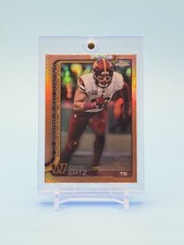 2025 Topps Chrome Zach Ertz Orange Leather Refractor /25 Commanders