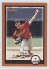 2010 Bowman Orange 49/250 Wandy Rodriguez #89 0c4