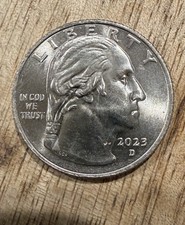 RARE 2023D 25c Eleanor Roosevelt US Mint Error Coin In COD we Trust