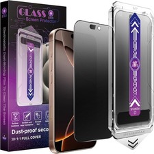 2PCS Matte Privacy Screen Protector for iPhone 16 Pro Max 6.9 Inch Anti-Spy Temp