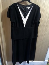 Women’s Plus Size Danny & Nikole Black Dress Size 24W