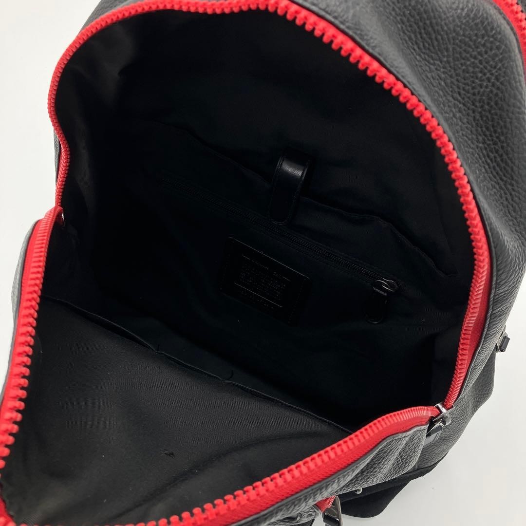 COACH Atari Collaboration Leather Backpack Black … - image 14