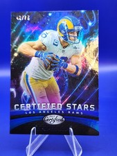 Cooper Kupp 2023 Panini Certified Stars /75 #CS-18 Mirror Blue LA Rams SP