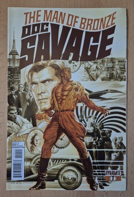 Doc Savage - The Man Of Bronze #1 bis #8 (2013/14) Dynamite Us Comic