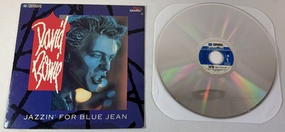 Laserdisc ~ DAVID BOWIE - JAZZIN' FOR BLUE JEAN ~ 1984