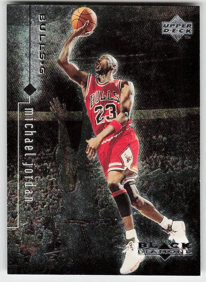 1998-99 Upper Deck Black Diamond #22 Michael Jordan BASKETBALL Chicago Bulls