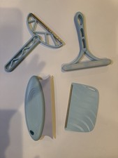 4PCS Pet Hair Remover Set Reusable Lint  Fur Cleaner for Carpet Sofa Car Seat