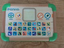 LeapFrog Touch Learn Nature ABC Board Wooden "Tablet" LED Screen Games More