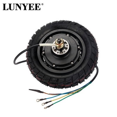 LUNYEE 10 Inch 48V/52V/60V Dual Drive Electric Motor Electric Scooter Hub Motor