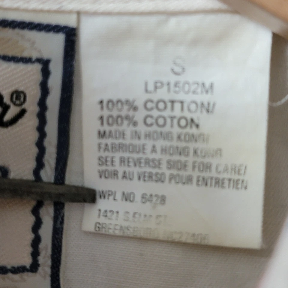 Camisa Wrangler Western vintage años 80 para mujer manga larga a rayas Foto 4 de 4