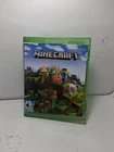MINECRAFT XBOX ONE NO MANUAL BROKEN CASE UNTESTED
