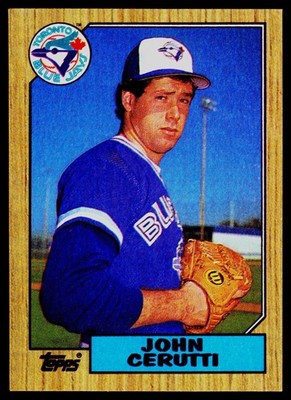 1987 Topps #557 John Cerutti - EX
