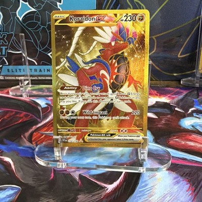 Pokemon TCG Koraidon ex 254/198 SV01 Hyper Rare Full Art Holo EN 230 HP