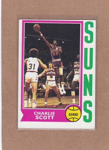 Charlie Scott #35 1974 Topps card