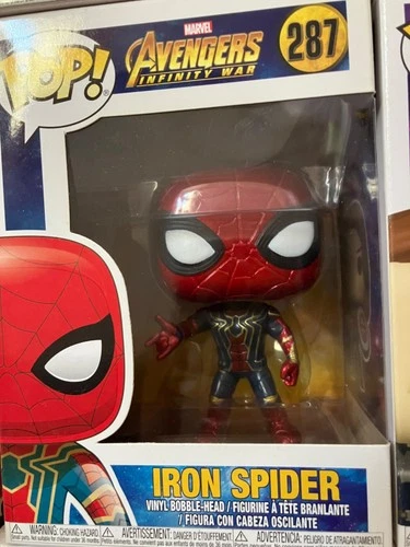 Funko Pop! Iron Spider #287, brand new, in box - Vinyl: Marvel