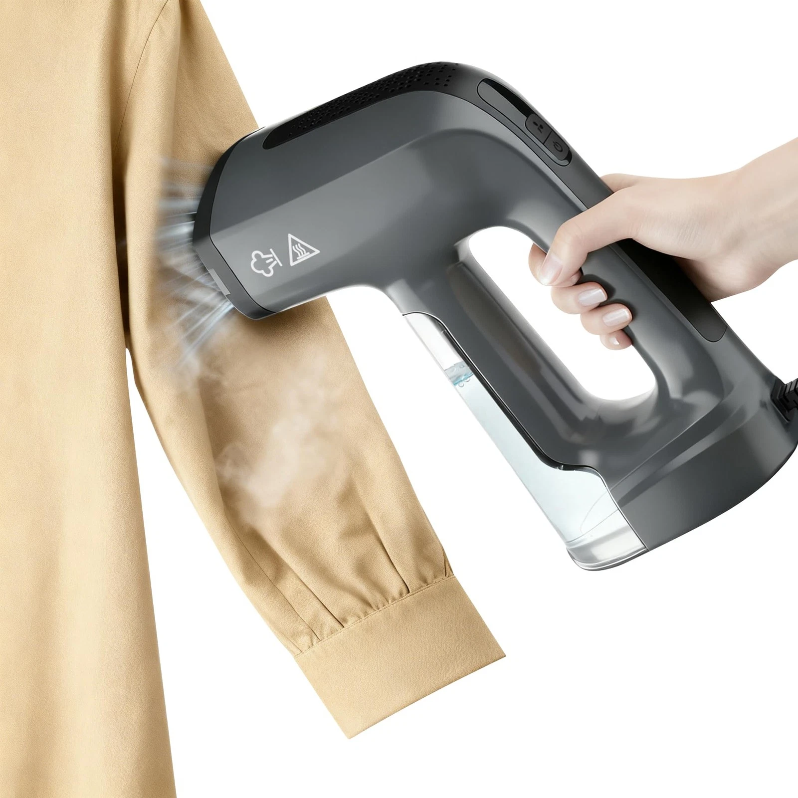 Vacuum Steamer for Clothes, 3500Pa Strong Suction Handheld Garment Steamer, P...
Opens in a new wind