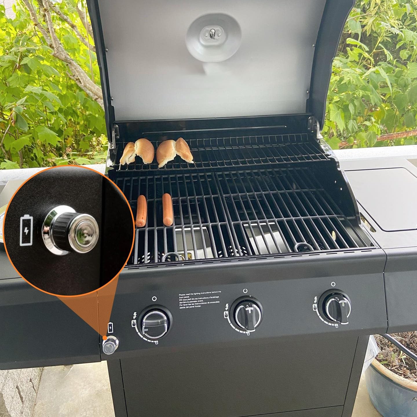 DHL-128-7Q Igniter Parts for Nexgrill 6 Burner 720-0898 720-0898A 720-0896B 7...