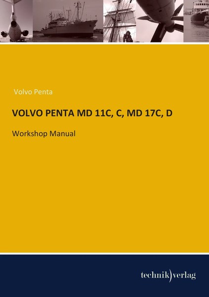 Volvo Penta MD 11C, C, MD 17C, D Workshop Manual Volvo Penta Taschenbuch 48 S.-image