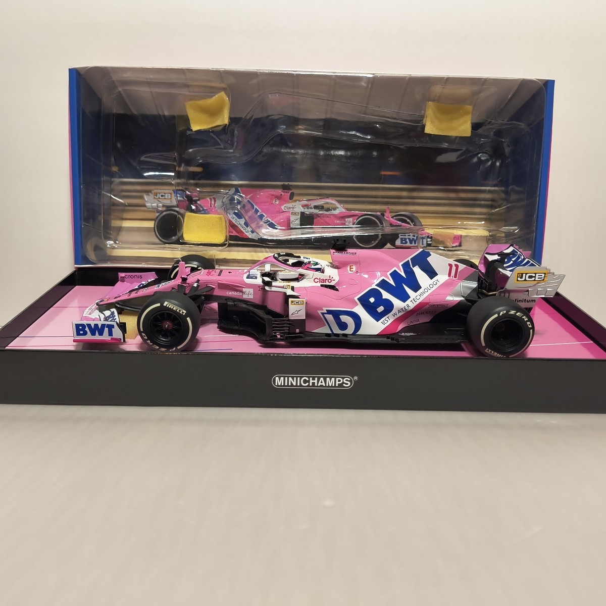 1/18 Minichamps BWT Racing Point F1 RP20 Sergio Perez 1st Career