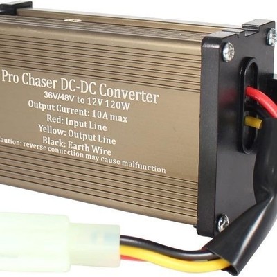 DC-DC Golf Carts RVs 48V 36V Volt Voltage to 12V Step Down Voltage Reducer Regul