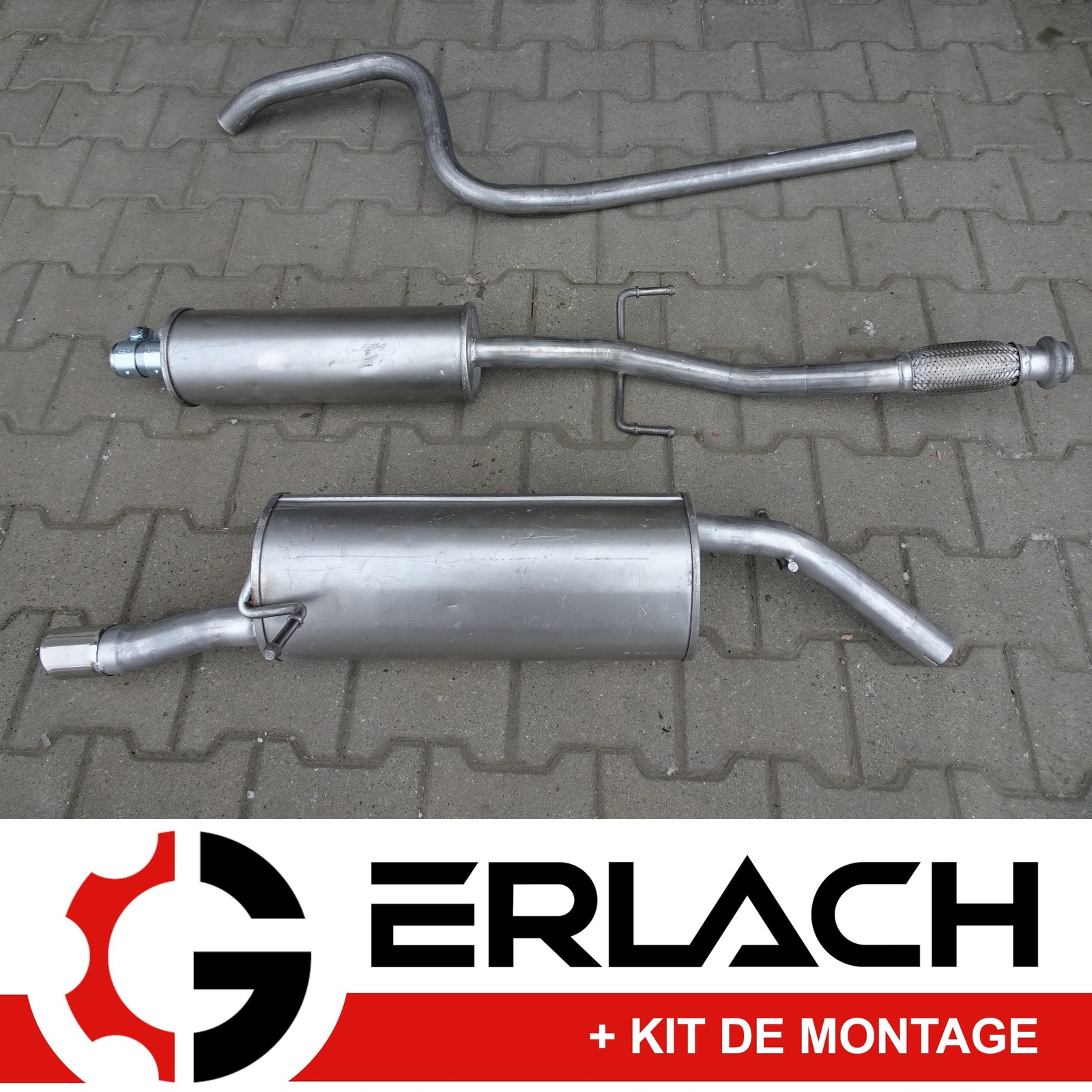 Echappement silencieux 4403 Peugeot 207 résout la rouille et reussit le controle technique